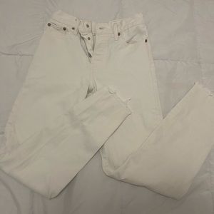 Levi’s White Jeans